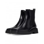 Eyra Leather Chelsea Bootie Black