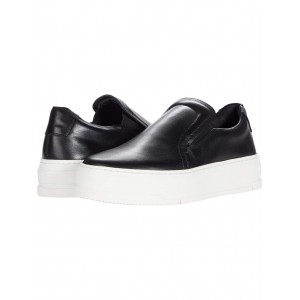 Judy Leather Slip-On Sneaker Black