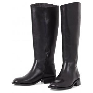 Sheila Leather Riding Boot Black