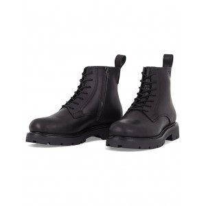 Cameron Warm Lined Oily Nubuck Boot Off-Black