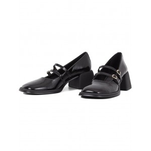 Ansie Patent Leather Double Band Mary Jane Black
