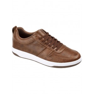 Ryden Casual Perforated Sneaker Brown