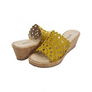 Cammie Yellow Suede