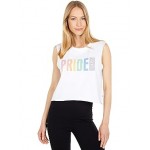 Pride Muscle Tank Top White