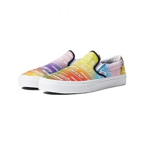 Vans X Pride Sneaker Collection Pride Rainbow/True White Classic Slip-On