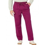 Range Loose Tapered Elastic Waist Pants Purple Potion