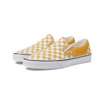 Classic Slip-On Color Theory Checkerboard Golden Glow
