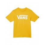 Vans Classic Tee (Big Kids) Old Gold/White
