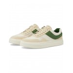 Warren Retro Lace-Up Sneakers Green/White Leather