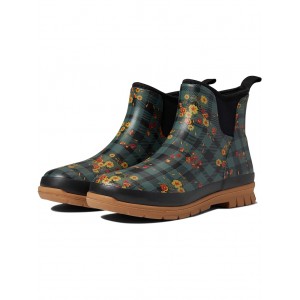 Neoprene Chelsea Ankle Boot Floral Plaid