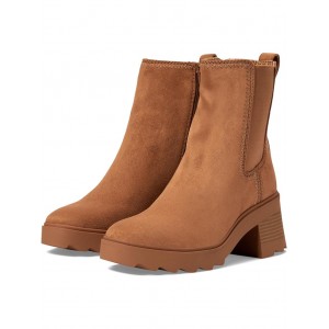 Ina-Wedge Cognac Brown Synthetic