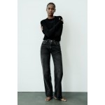 FULL LENGTH TRF MID-RISE WIDE LEG JEANS