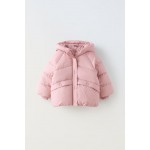 SNAP BUTTON QUILTED COAT
