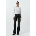 FULL LENGTH TRF MID-RISE WIDE LEG JEANS