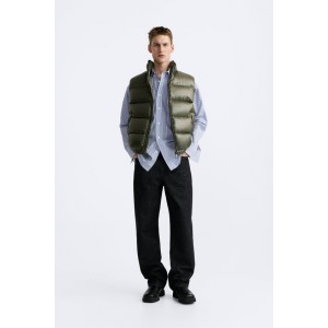 100% FEATHER FILL PUFFER VEST