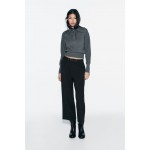 CULOTTES WITH LINED BELT