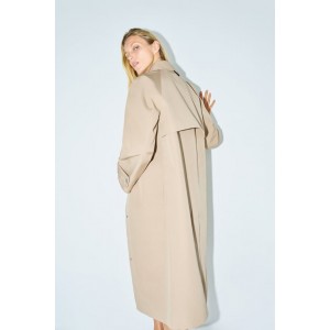 SHIRT STYLE STRAIGHT CUT GABARDINE TRENCH ZW COLLECTION