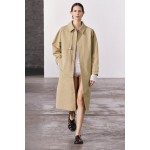 SHIRT STYLE STRAIGHT CUT GABARDINE TRENCH ZW COLLECTION