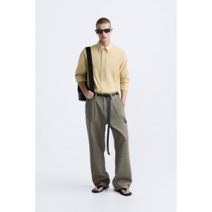 STRAIGHT FIT CARGO PANTS