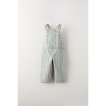 LONG STRIPED OVERALLS