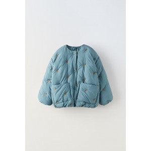 EMBROIDERED QUILTED JACKET