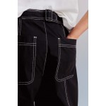TOPSTITCHED TECHNICAL PANTS