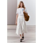 ZW COLLECTION LOW WAIST COTTON SKIRT