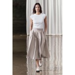 PLEATED LAYERED SKIRT ZW COLLECTION