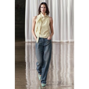 ZW COLLECTION FULL LENGTH JEANS WITH A HIGH WAIST