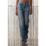 ZW COLLECTION FULL LENGTH JEANS WITH A HIGH WAIST