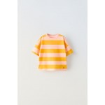 EMBROIDERED STRIPED T-SHIRT