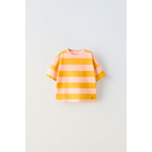EMBROIDERED STRIPED T-SHIRT