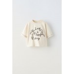 DRAWSTRING EMBROIDERED T-SHIRT