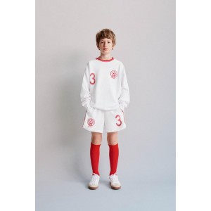 EMBROIDERED SOCCER T-SHIRT
