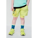 WATER REPELLENT CONTRASTING DRAWSTRING SHORTS