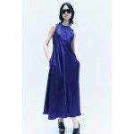 SATIN EFFECT DRESS ZW COLLECTION