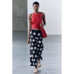 CONTRAST EMBROIDERED CULOTTES ZW COLLECTION