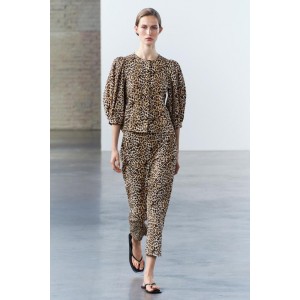 ANIMAL PRINT BLOUSE ZW COLLECTION