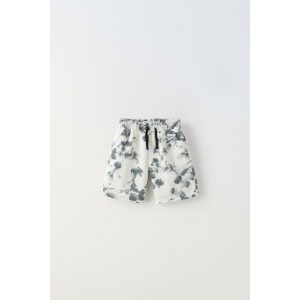 SPOTTED PRINT SHORTS