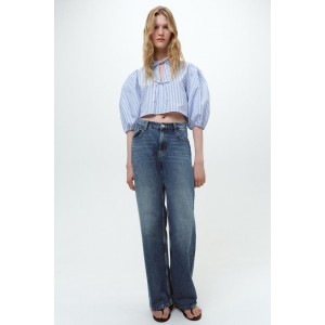 TIED POPLIN BLOUSE ZW COLLECTION