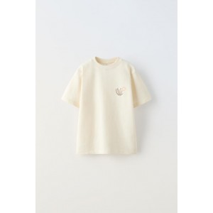 SEAWEED EMBROIDERED T-SHIRT