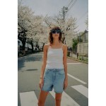 Z1975 HIGH-WAISTED MOM FIT SHORTS
