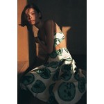PRINTED BOX PLEAT SKIRT ZW COLLECTION