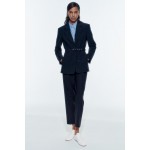 BELTED FITTED BLAZER