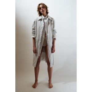 WRINKLED TRENCH COAT ZW COLLECTION