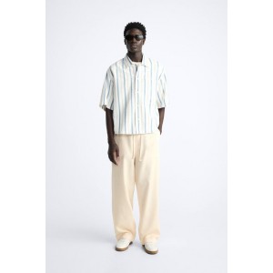 RELAXED FIT LYOCELL BLEND PANTS