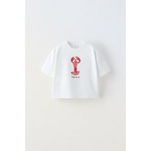 EMBROIDERED LOBSTER T-SHIRT
