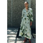 FLORAL SHIRTDRESS ZW COLLECTION