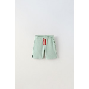 EMBROIDERED TERRYCLOTH SHORTS