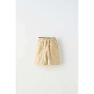 TOPSTITCHED SHORTS